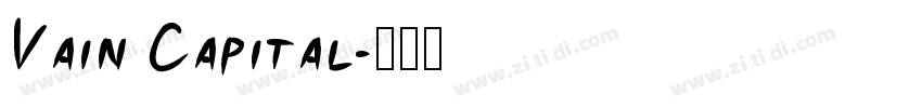 Vain Capital字体转换